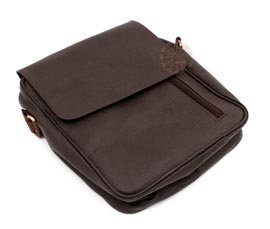 Vogue Crafts and Designs Pvt. Ltd. manufactures Famous Brown Sling Bag at wholesale price.